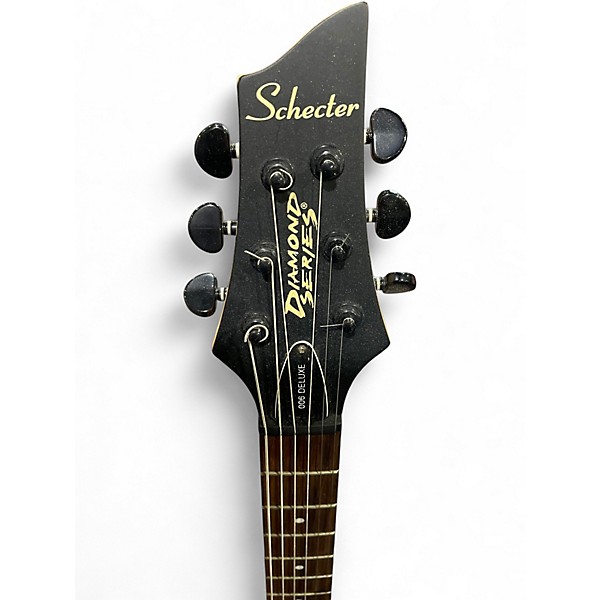 Used Schecter Guitar Research 006 Deluxe Red Solid Body Electric Guitar