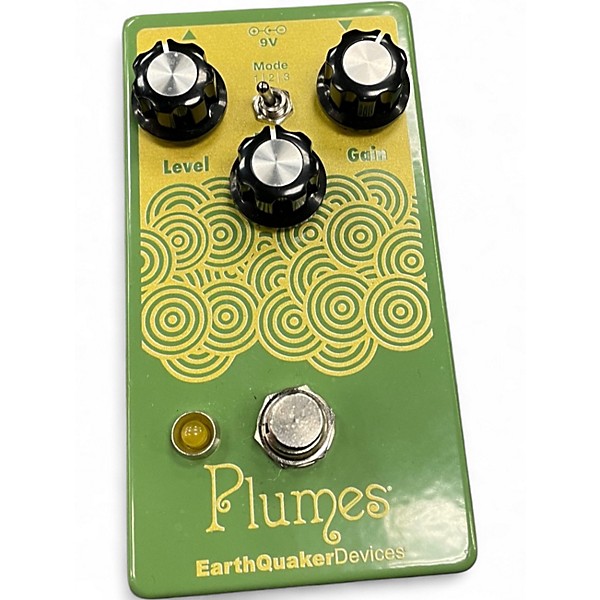 Used EarthQuaker Devices Plumes Small Signal Shredder Overdrive Effect Pedal