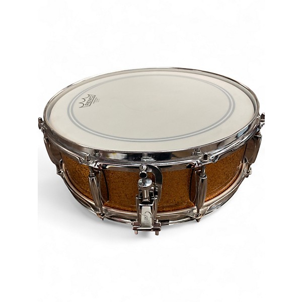Used Gretsch Drums 14X5.5 Catalina Club Series Snare Gold Sparkle Drum