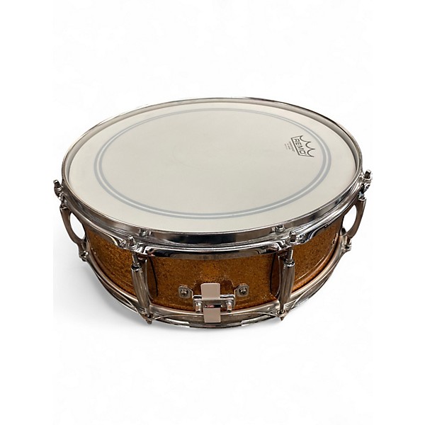 Used Gretsch Drums 14X5.5 Catalina Club Series Snare Gold Sparkle Drum