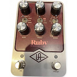 Used Universal Audio RUBY TOP BOOST Guitar Preamp