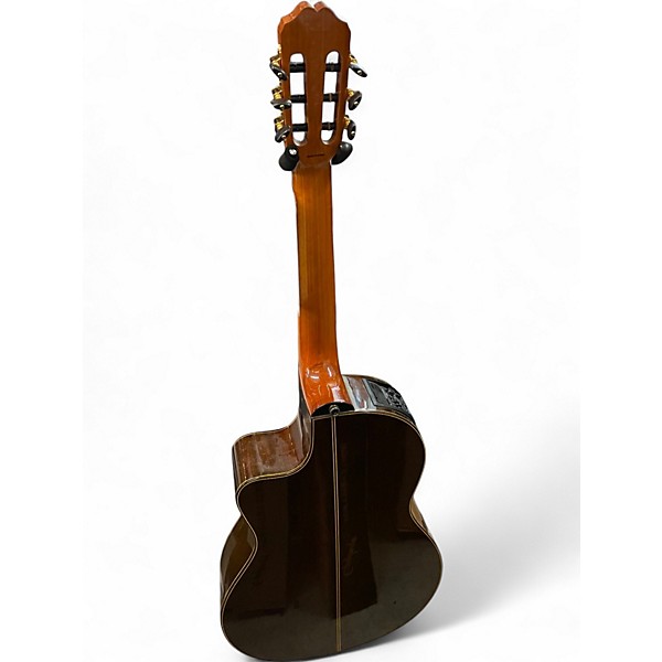 Used Takamine eg522c Natural Classical Acoustic Guitar