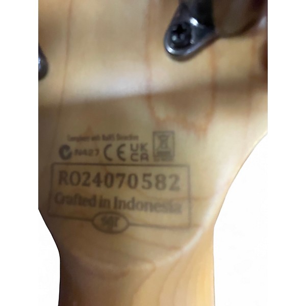 Used Schecter Guitar Research Demon 7 String Alpine White Solid Body Electric Guitar