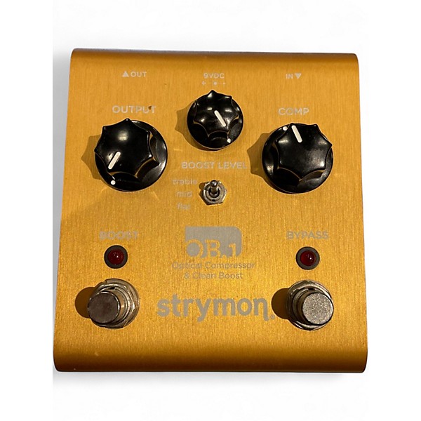 Used Strymon OB1 Optical Compressor & Clean Boost Effect Pedal