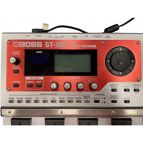 Used BOSS GT10B Bass Bass Effect Pedal
