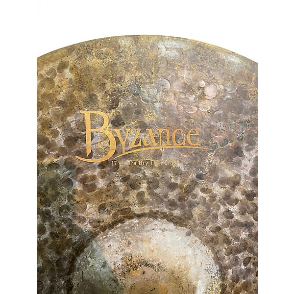 Used MEINL 17in Byzance Extra Thin Dry Crash Cymbal