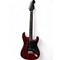 Used Fender American Deluxe Stratocaster Plus Candy Apple Red Solid Body Electric Guitar thumbnail