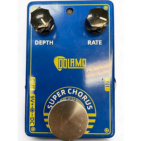 Used Dolamo SUPER CHORUS Effect Pedal