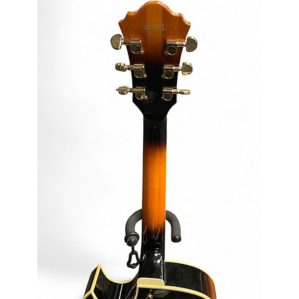 Used Ibanez LGB30 GEORGE BENSON 3 Tone Sunburst Hollow Body Electric Guitar