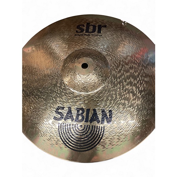 Used SABIAN 13in SBR Hi Hat Pair Cymbal