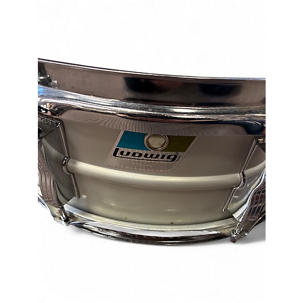 Used Ludwig 5.5X14 Acrolite Snare STEEL Drum