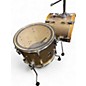 Used SONOR 3 Piece Martini Gold Sparkle Drum Kit