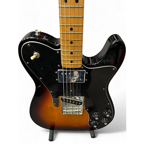 Used 2005 Fender TELECASTER CUSTOM Sunburst Solid Body Electric Guitar