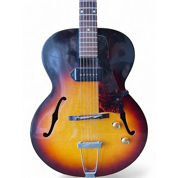 Vintage 1960 Gibson ES-125 Sunburst Hollow Body Electric Guitar