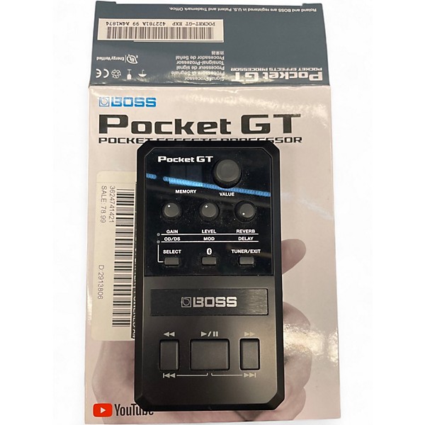 Used BOSS POCKET GT Battery Powered Amp