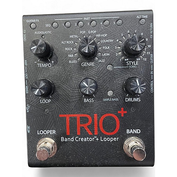 Used DigiTech Trio+ Band Creator Plus Looper Pedal