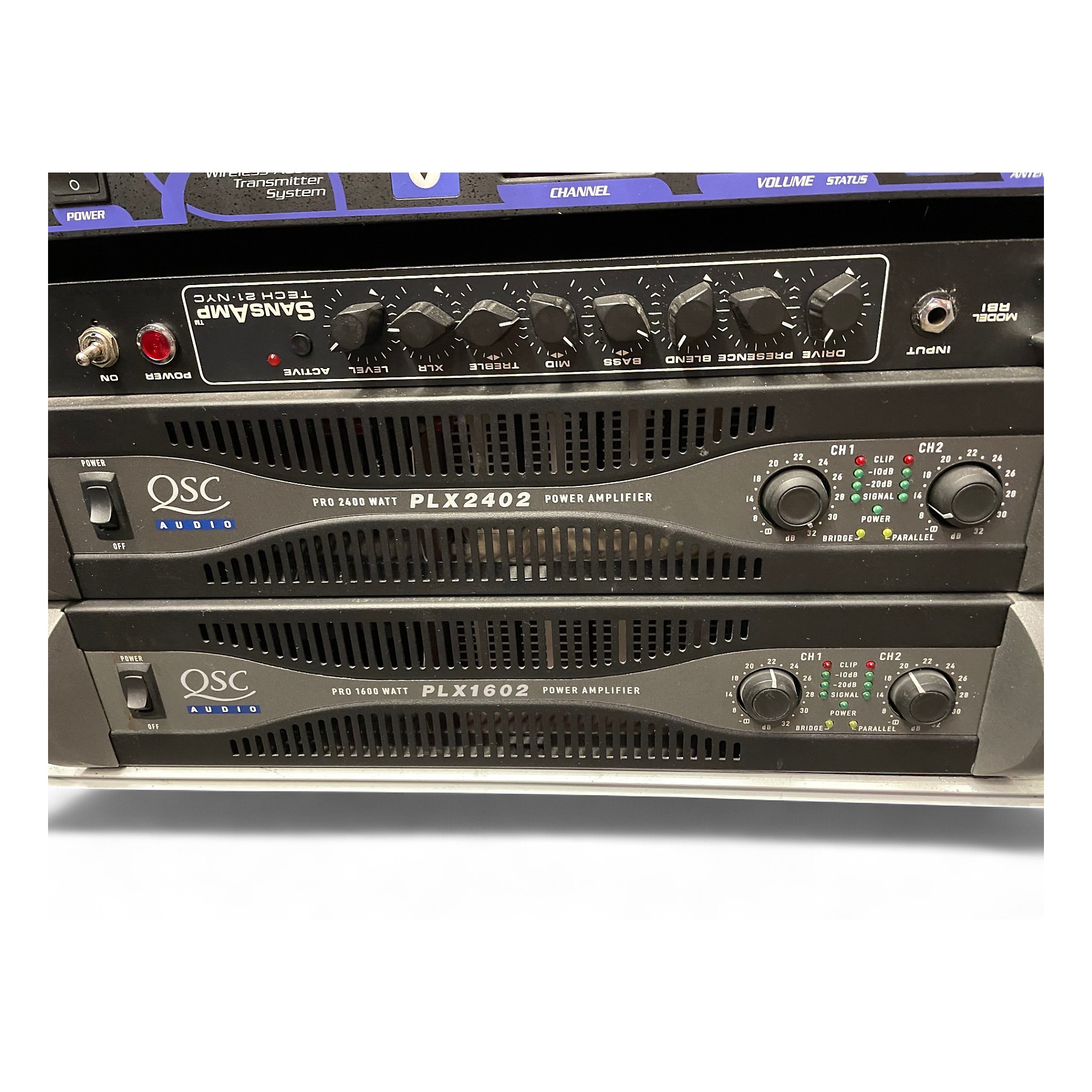 QSC PLX2402 パワーアンプ Used QSC PLX2402 Bass Power Amp | Guitar Center