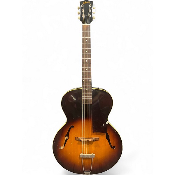 Vintage 1950s Gibson L48 Sunburst Acoustic Guitar