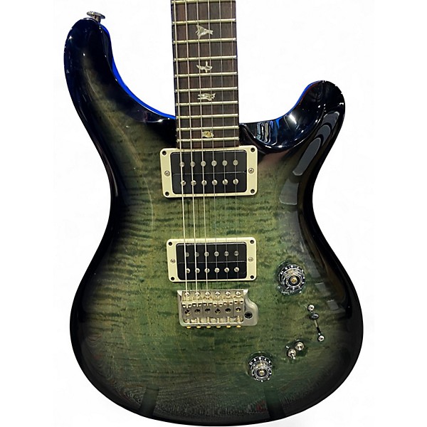 Used PRS Custom 24-08 green burst Solid Body Electric Guitar