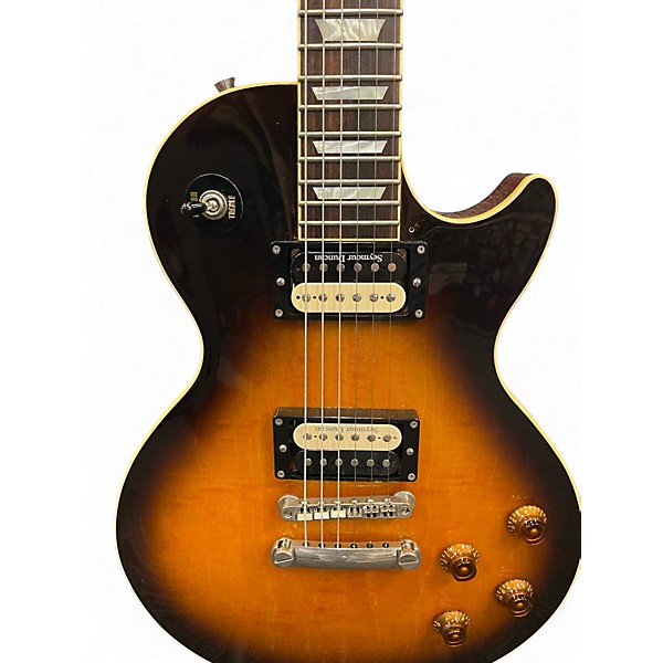 Used Epiphone Les Paul Elitist Standard Plus Vintage Sunburst Solid Body Electric Guitar