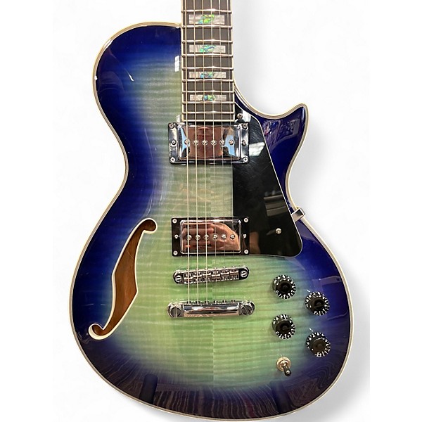 Used ESP LTD PS-1000 Xtone Violet Shadow Hollow Body Electric Guitar