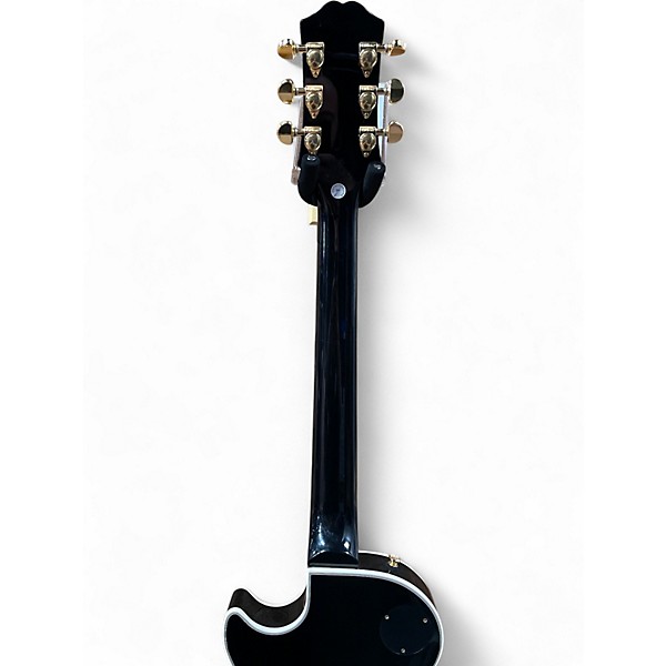 Used Epiphone Les Paul Custom Black Solid Body Electric Guitar