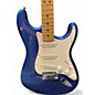 Used 2021 Fender American Ultra Stratocaster Cobalt Blue Metallic Solid Body Electric Guitar