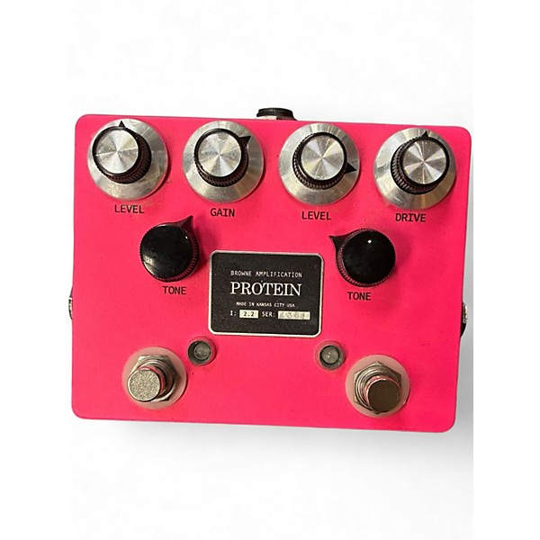 Used Browne Amplification PROTEIN DUAL REVERB V3 Effect Pedal