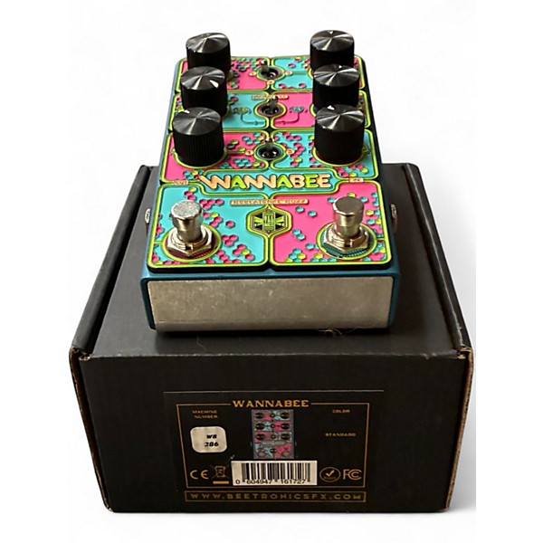 Used Beetronics FX WANNABEE BEELATERAL BUZZ Effect Pedal