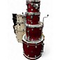 Used DW 4 Piece PERFORMER CHERRY STAIN LAQUER Drum Kit thumbnail