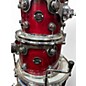 Used DW 4 Piece PERFORMER CHERRY STAIN LAQUER Drum Kit