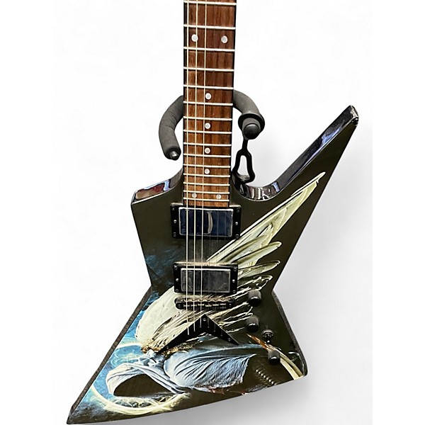 Used Dean Dave Mustaine Zero Black Solid Body Electric Guitar