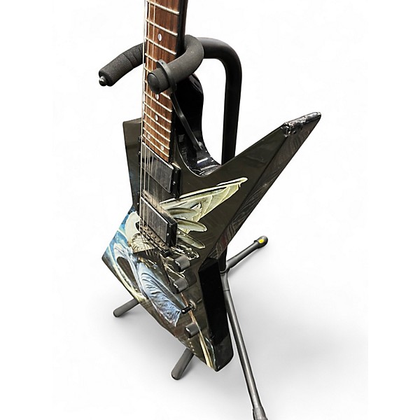 Used Dean Dave Mustaine Zero Black Solid Body Electric Guitar