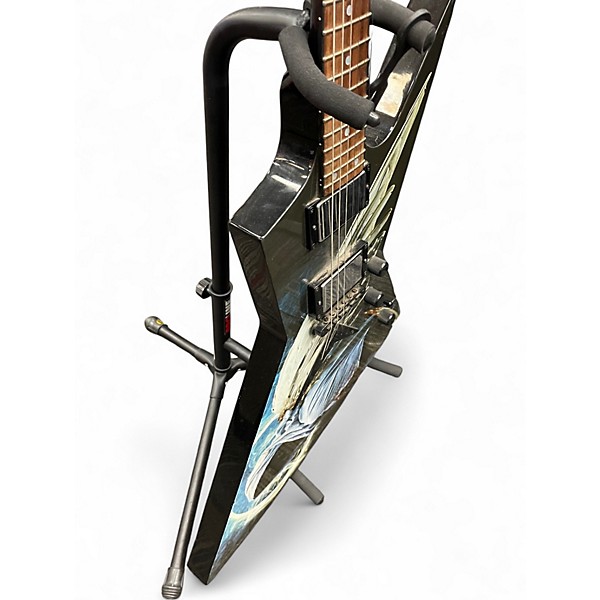 Used Dean Dave Mustaine Zero Black Solid Body Electric Guitar