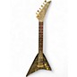 Used Jackson Roads Style Body Black and Gold Marble Wrap Solid Body Electric Guitar thumbnail