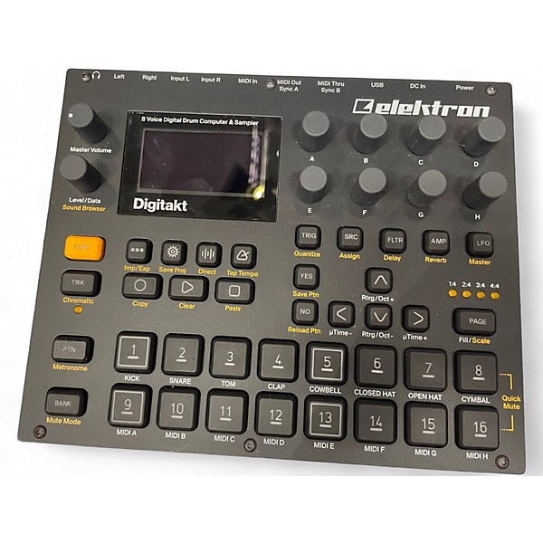 Used Elektron Digitakt Synthesizer