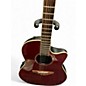 Used Ovation CS24 Celebrity Ruby Red Acoustic Electric Guitar