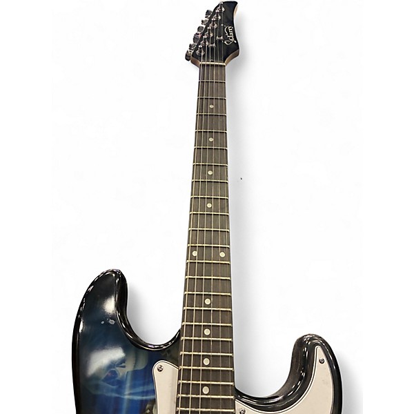 Used Glarry Boneyard S Style Full Moon Solid Body Electric Guitar