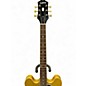 Used Epiphone ES355 Metallic Gold Hollow Body Electric Guitar