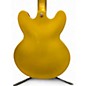 Used Epiphone ES355 Metallic Gold Hollow Body Electric Guitar