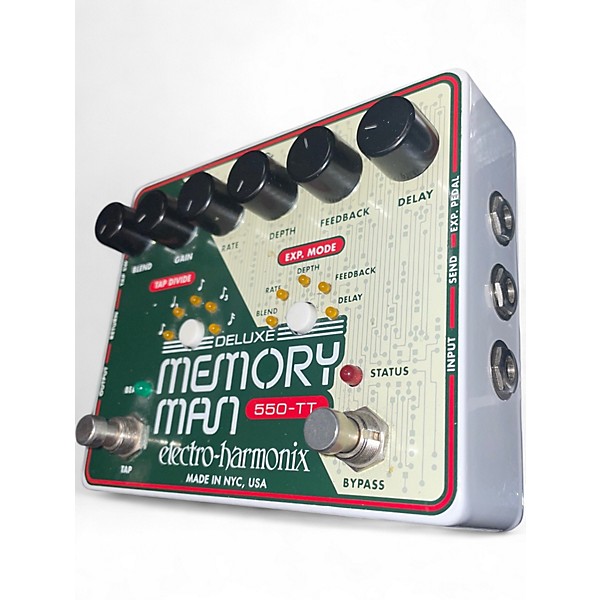 Used Electro-Harmonix DELUX MEMORY MAN 550-TT Effect Pedal