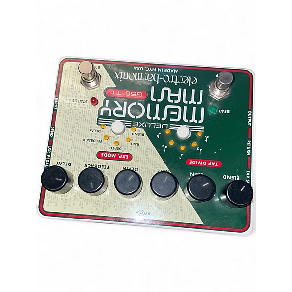 Used Electro-Harmonix DELUX MEMORY MAN 550-TT Effect Pedal