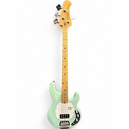 Used Sterling by Music Man Sub 4 Seafoam Green Electric Bass Guitar
