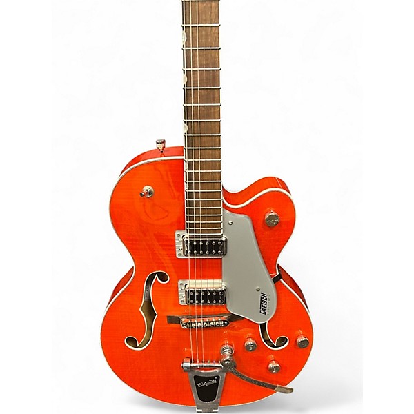 Used Gretsch Guitars G5427T Orange Hollow Body Electric Guitar