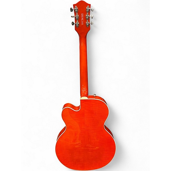 Used Gretsch Guitars G5427T Orange Hollow Body Electric Guitar