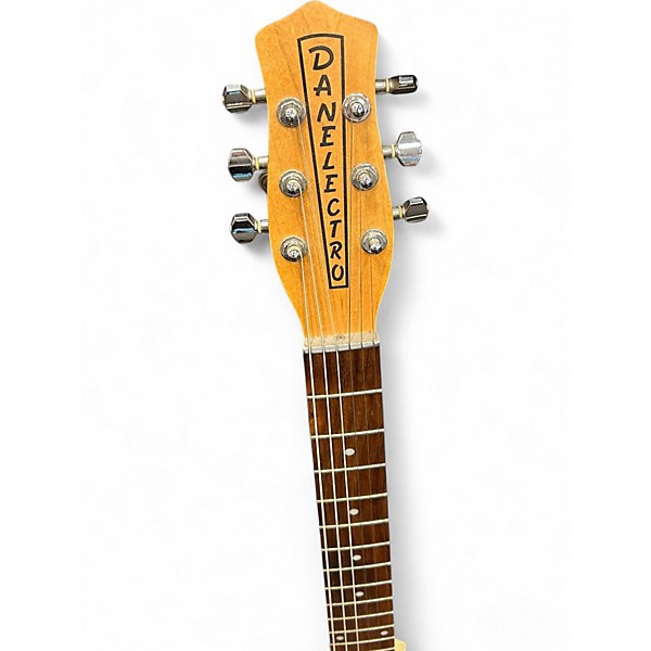 Used Danelectro DC3 GOLD SPARKLE Solid Body Electric Guitar