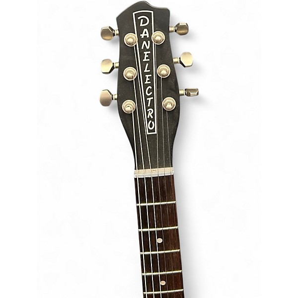 Used Danelectro PRO 1 Maroon Solid Body Electric Guitar