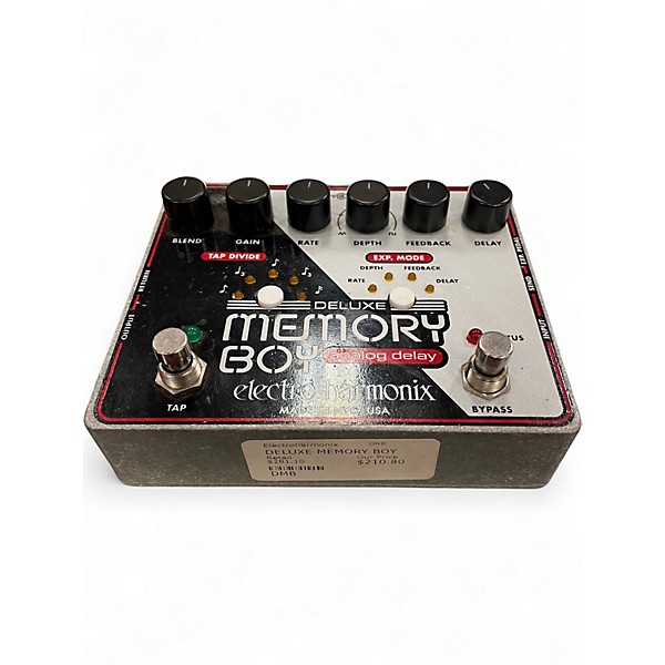 Used Electro-Harmonix Deluxe Memory Boy Delay Effect Pedal