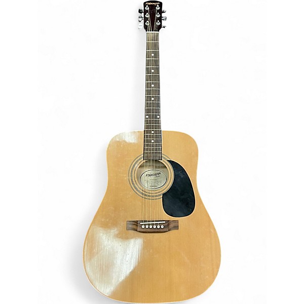 Used Fender Starcaster Natural Hollow Body Electric Guitar