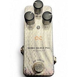 Used One Control SONIC SILVER PEG Bass Effect Pedal